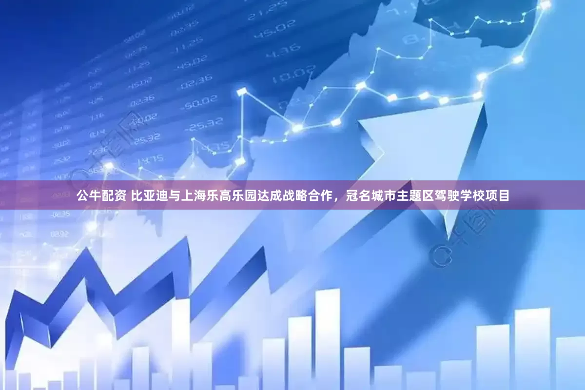 公牛配资 比亚迪与上海乐高乐园达成战略合作，冠名城市主题区驾驶学校项目