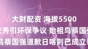 大财配资 海拔5500米高原烟花秀引环保争议 始祖鸟蔡国强道歉日喀则已成立调查组